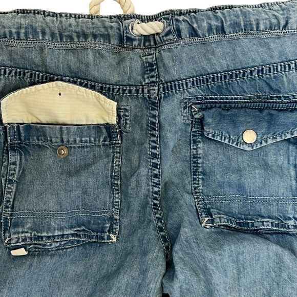 Free People We The Free South Bay Utility Cargo Jeans Small - Picture 13 of 15